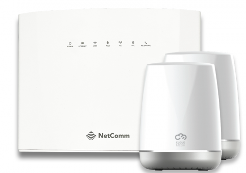 Netcomm NL20 Wifi 6 + 2 Satellites